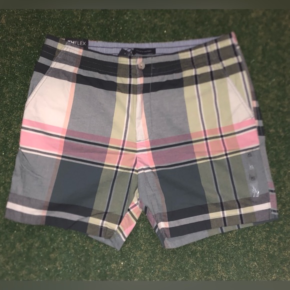 Tommy Hilfiger Other - Tommy Hilfiger Men's TH Flex Plaid 7" Stretch Waistband Shorts Size XL~NWT